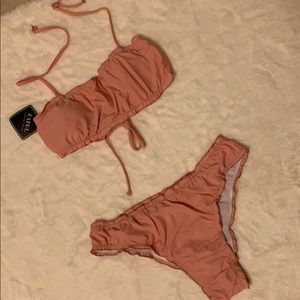 💯 🤩 Blush 💖 Pink Ruffle 👙 🔥 NWOT